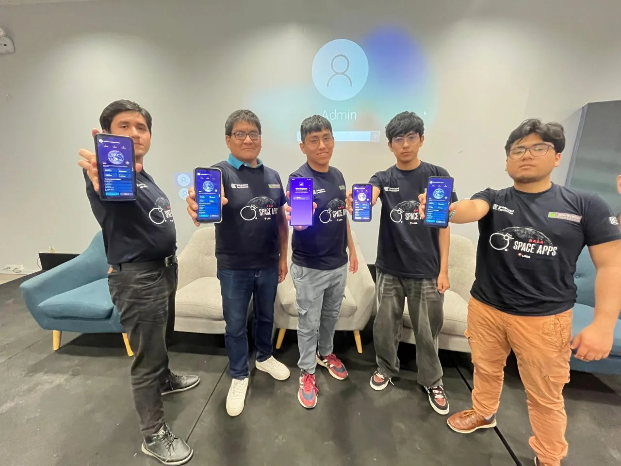 Participación en un evento de la NASA